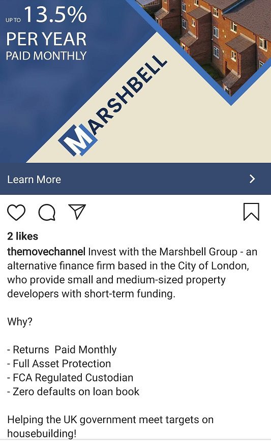 Marshbell introducer advert